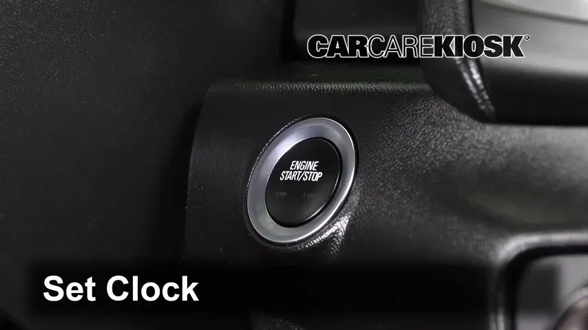 2018 GMC Terrain SLE 1.6L 4 Cyl. Turbo Diesel Clock